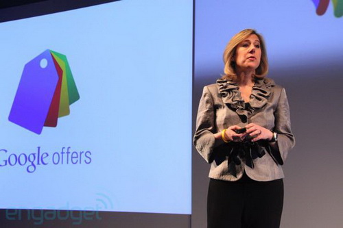 Phó giám đốc thương mại Google Stephanie Tilenius và Google Offers - Ảnh minh họa: Engadget Phó giám đốc thương mại Google Stephanie Tilenius và Google Offers - Ảnh minh họa: Engadget